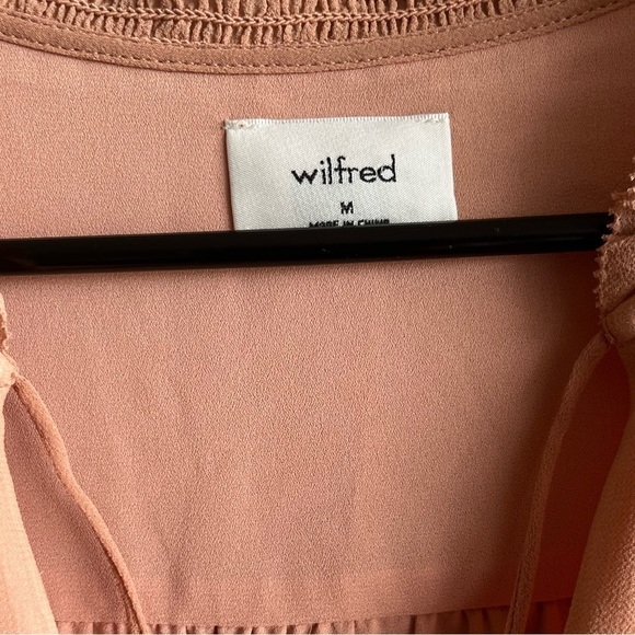 Aritzia Aritzia Wilfred Molly Midi Dress Size Medium  Colour Soft Terracotta - Picture 7 of 13